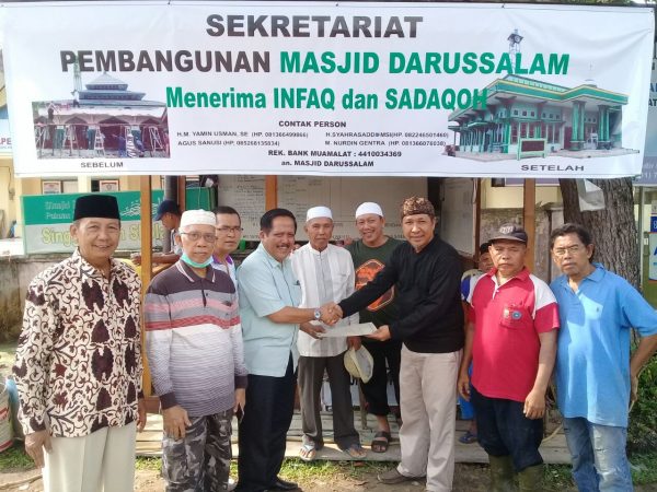 Kunjungan dan Bantuan dari Bapak H. Zainal Abidin SE